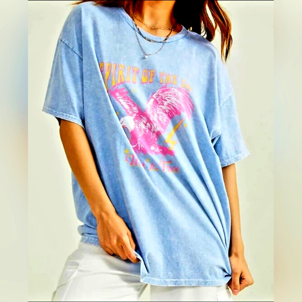 Altar'd State Spirit of the Sky Distressed Graphic Tee